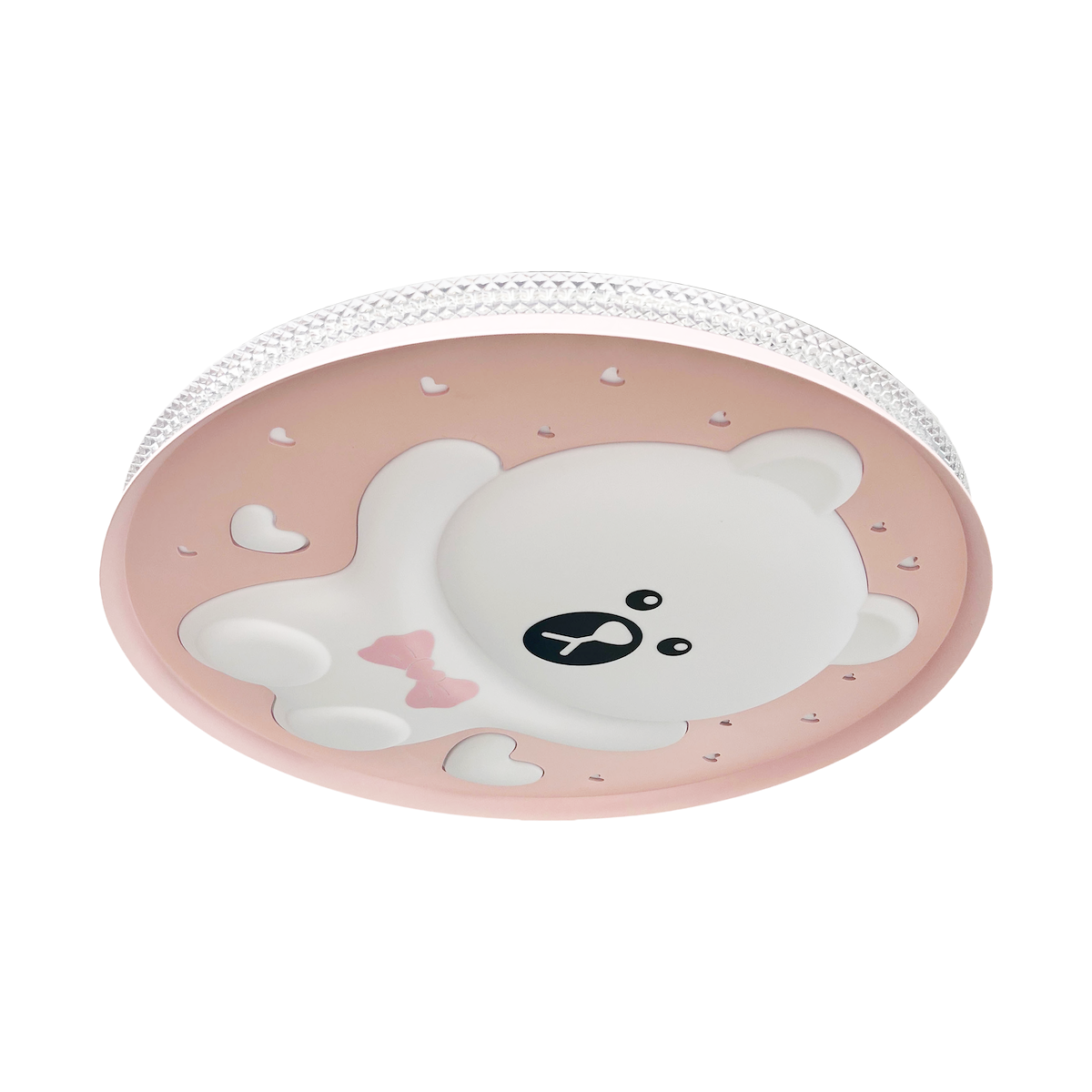 MiLagro Plafoniera BEAR PINK 34W LED O490 mm ML0247