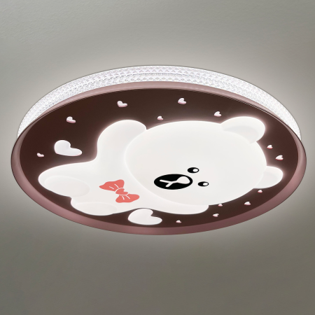 MiLagro ML0247 BEAR PINK plafoniera LED designerskie lampy LED