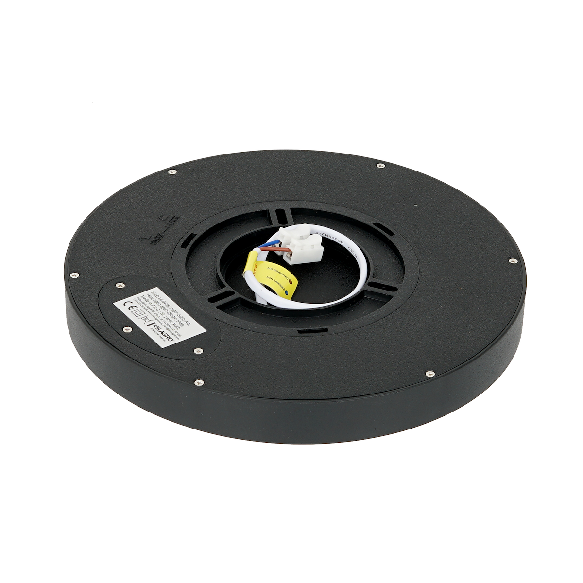 MiLagro ML0438 MAQ plafon LED 3CCT czarny nowoczesne lampy do wnętrz