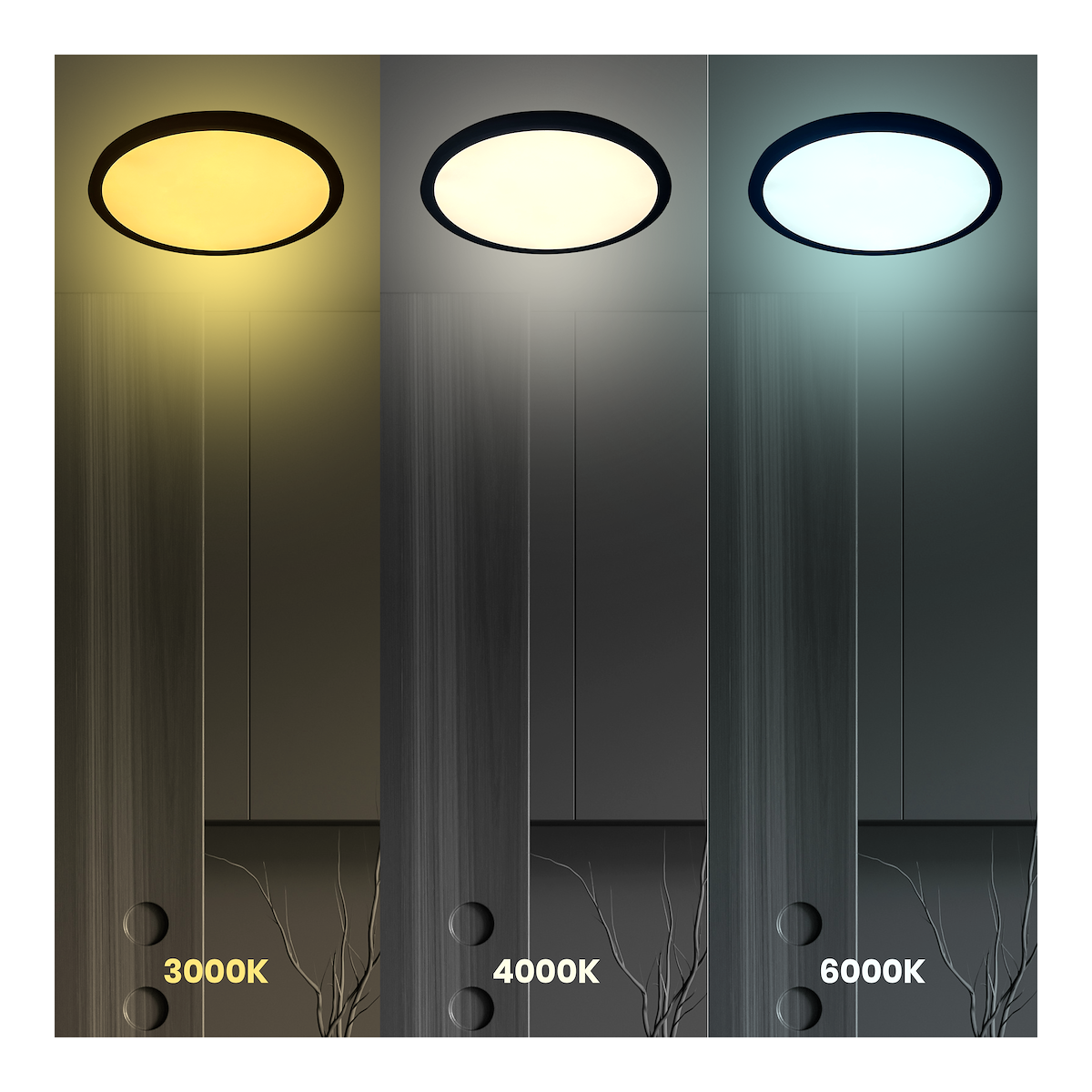 MiLagro ML0442 MAQ plafon LED 50W 3CCT wyjątkowy element aranżacji