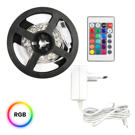 MiLagro EKZ0446 zestaw LED RGB 3m IP54 wyjątkowe oświetlenie