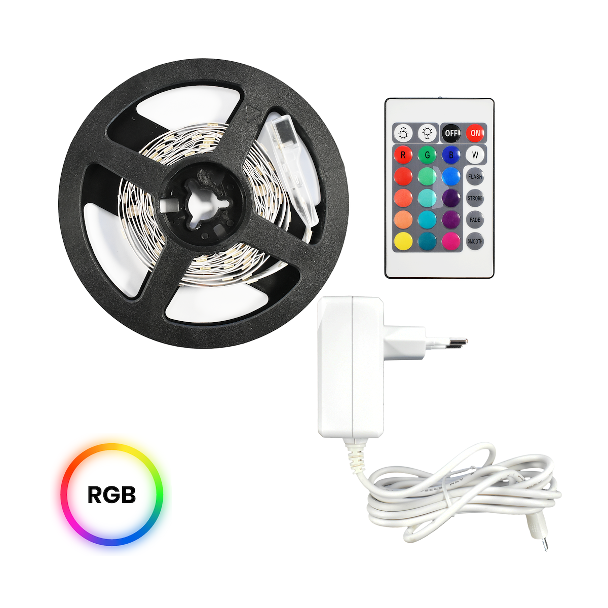 MiLagro EKZ0446 zestaw LED RGB 3m IP54 wyjątkowe oświetlenie