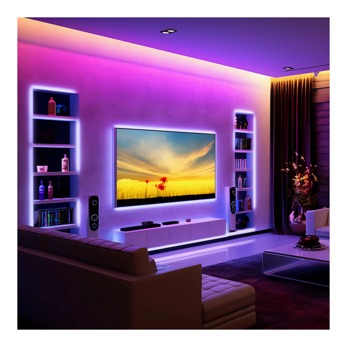 MiLagro EKZ0446 zestaw LED RGB 3m IP54 wyjątkowe oświetlenie