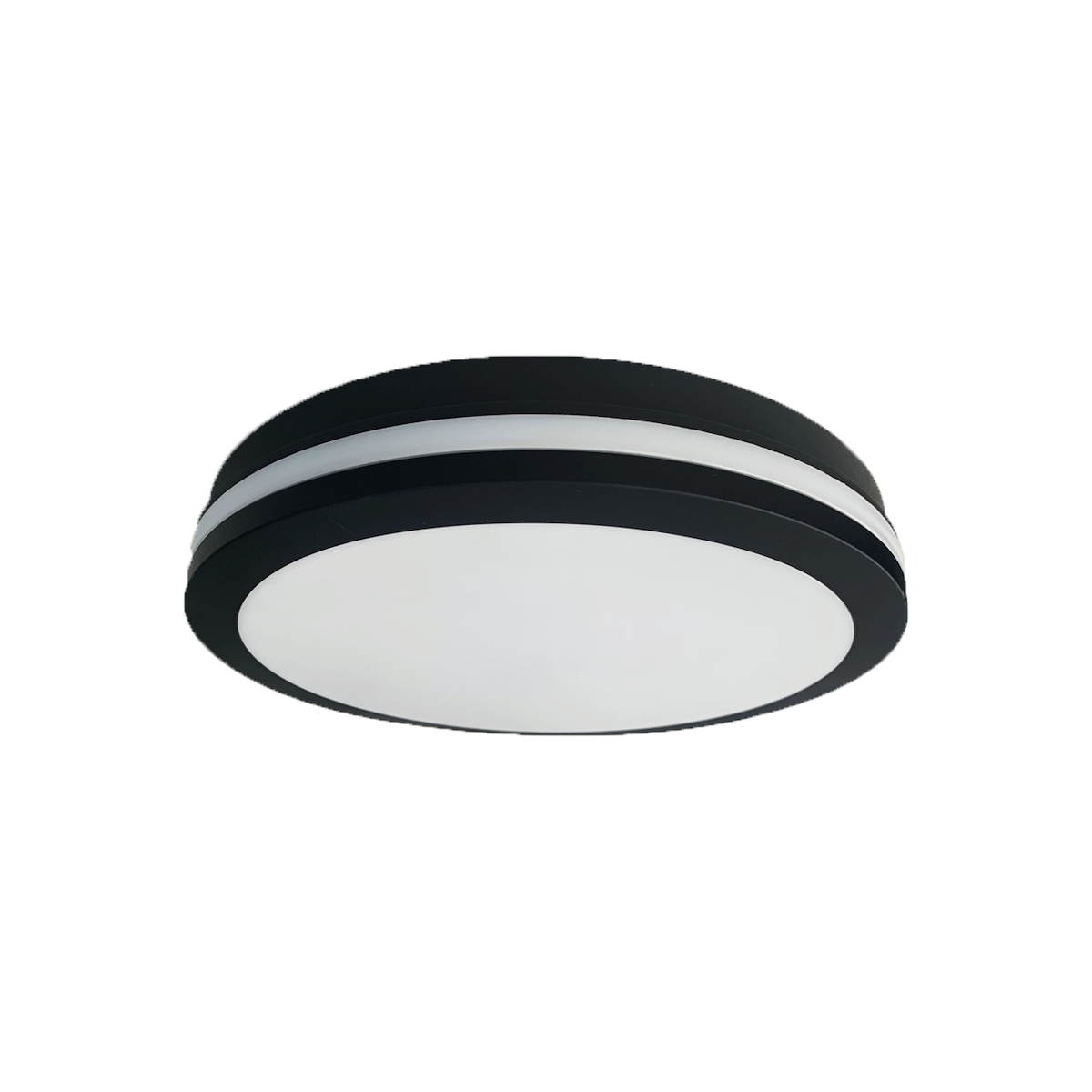 MiLagro Plafon Marlon 12W 4000K Czarny IP54 EKP0474