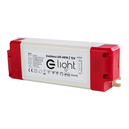 MiLagro EKZAS0418 zasilacz LED 48W IP44 oświetlenie klasy premium
