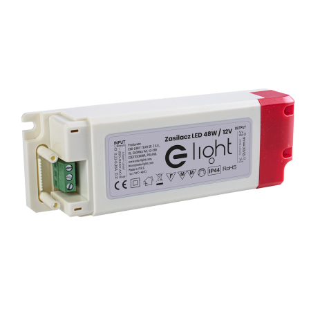 MiLagro EKZAS0418 zasilacz LED 48W IP44 oświetlenie klasy premium