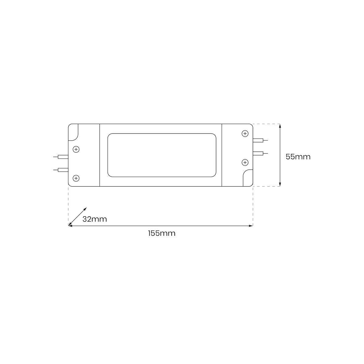 MiLagro EKZAS0418 zasilacz LED 48W IP44 oświetlenie klasy premium