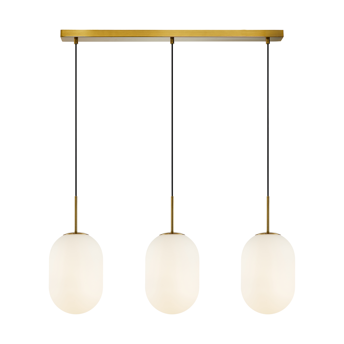 MiLagro Lampa wisząca ALIAS GOLD 3xE14 ML0316
