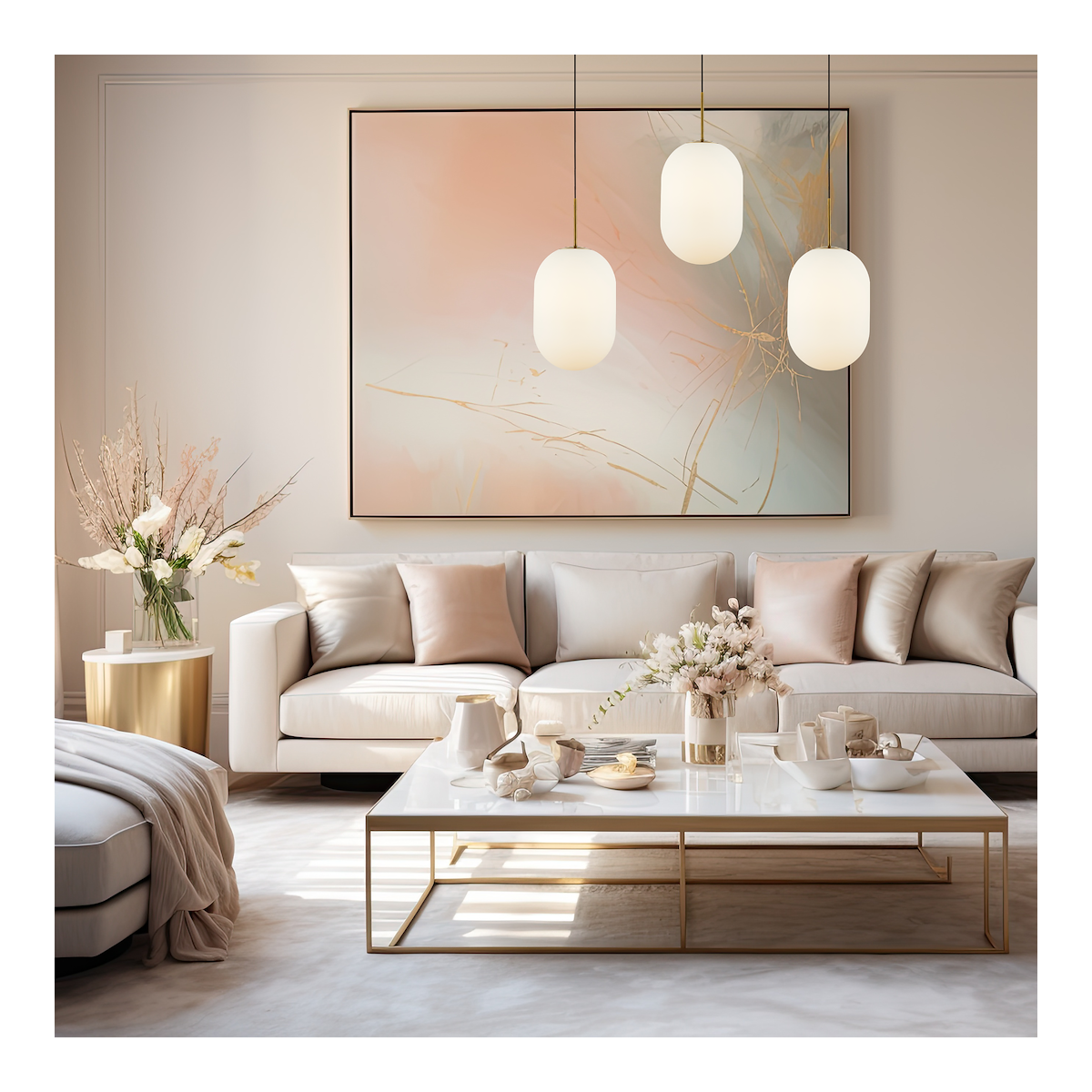 MiLagro ALIAS GOLD ML0316 lampa wisząca efektowne oświetlenie