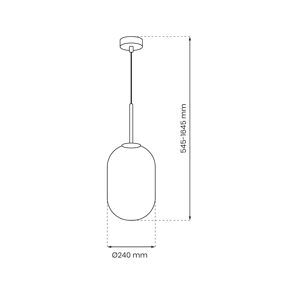 MiLagro Lampa wisząca ALIAS GOLD 1xE14 fi 240 ML0318