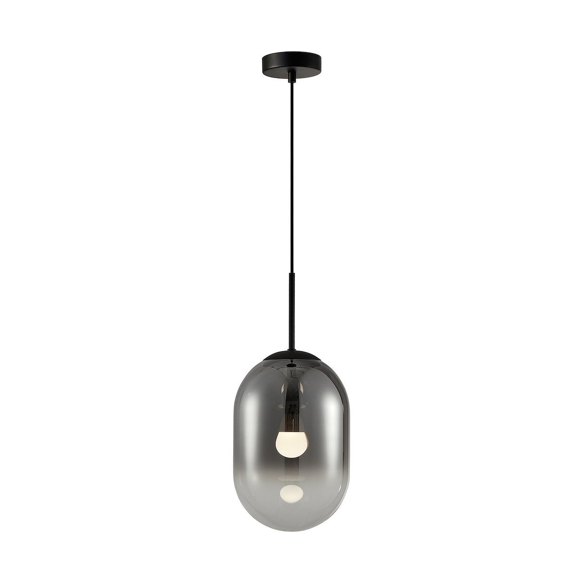 MiLagro Lampa wisząca ALIAS BLACK 1xE14 fi 240 ML0323
