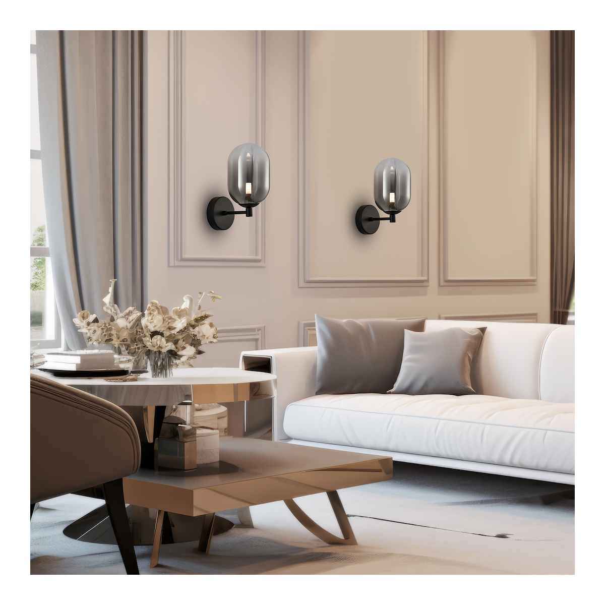 MiLagro Kinkiet ALIAS BLACK 1xG9 ML0324