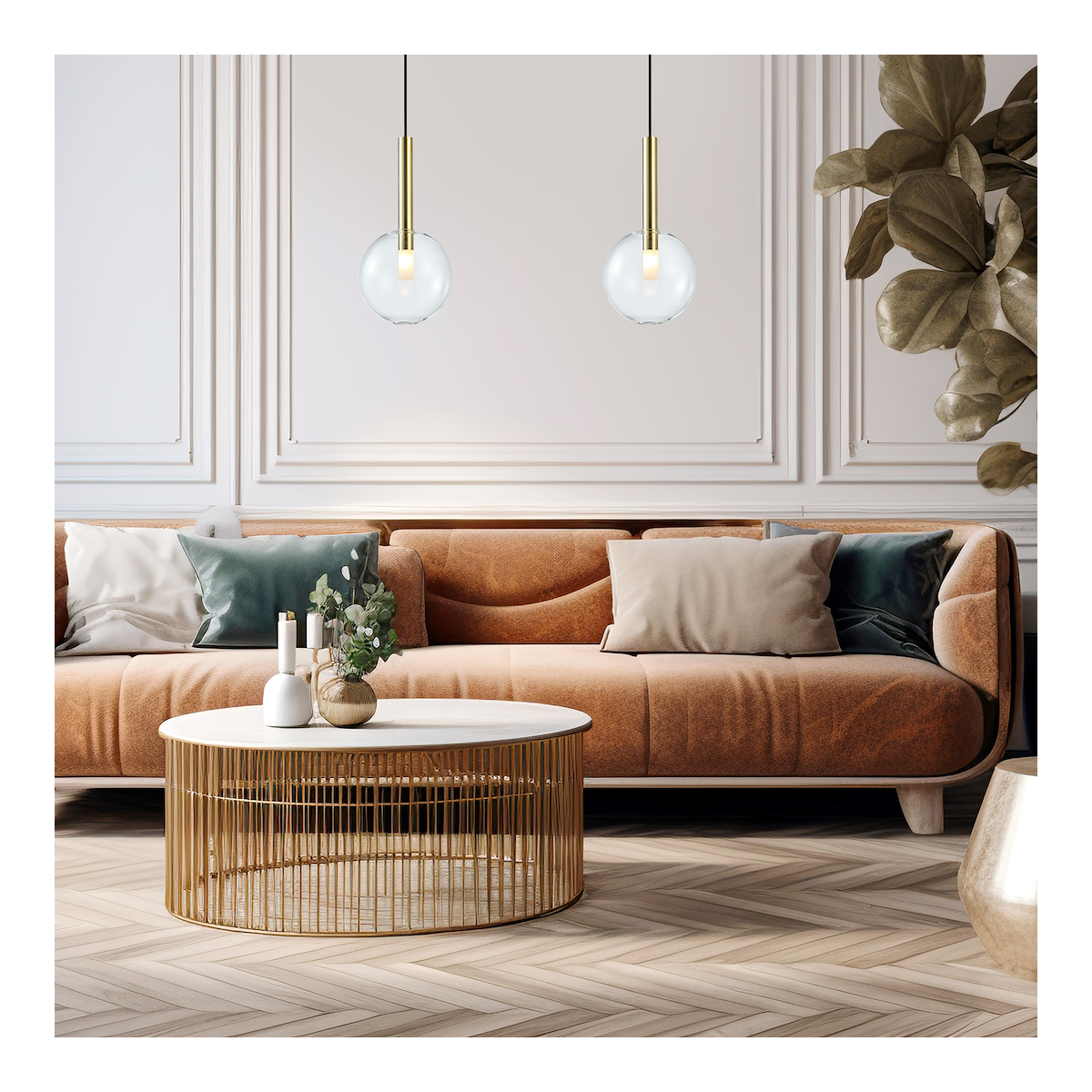 MiLagro NIKO GOLD ML0328 lampa designerskie lampy LED