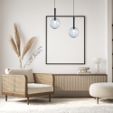 MiLagro NIKO BLACK ML0329 lampa stylowe lampy sufitowe