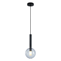 MiLagro MILML0331 - czarna lampa wisząca G9 wyjątkowy element aranżac