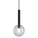 MiLagro Lampa wisząca NIKO BLACK 1xG9 fi 150 ML0331