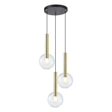 MiLagro Lampa wisząca NIKO GOLD 3xG9 ML0332