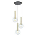MiLagro Lampa wisząca NIKO GOLD 3xG9 ML0332