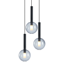 MiLagro MILML0333 - czarna lampa wisząca 3xG9 unikalne oświetlenie