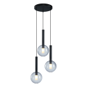 MiLagro Lampa wisząca NIKO BLACK 3xG9 ML0333