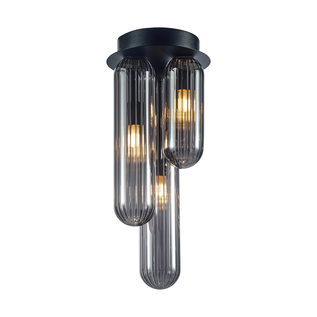 MiLagro Lampa sufitowa PAX BLACK 3xG9 ML0339