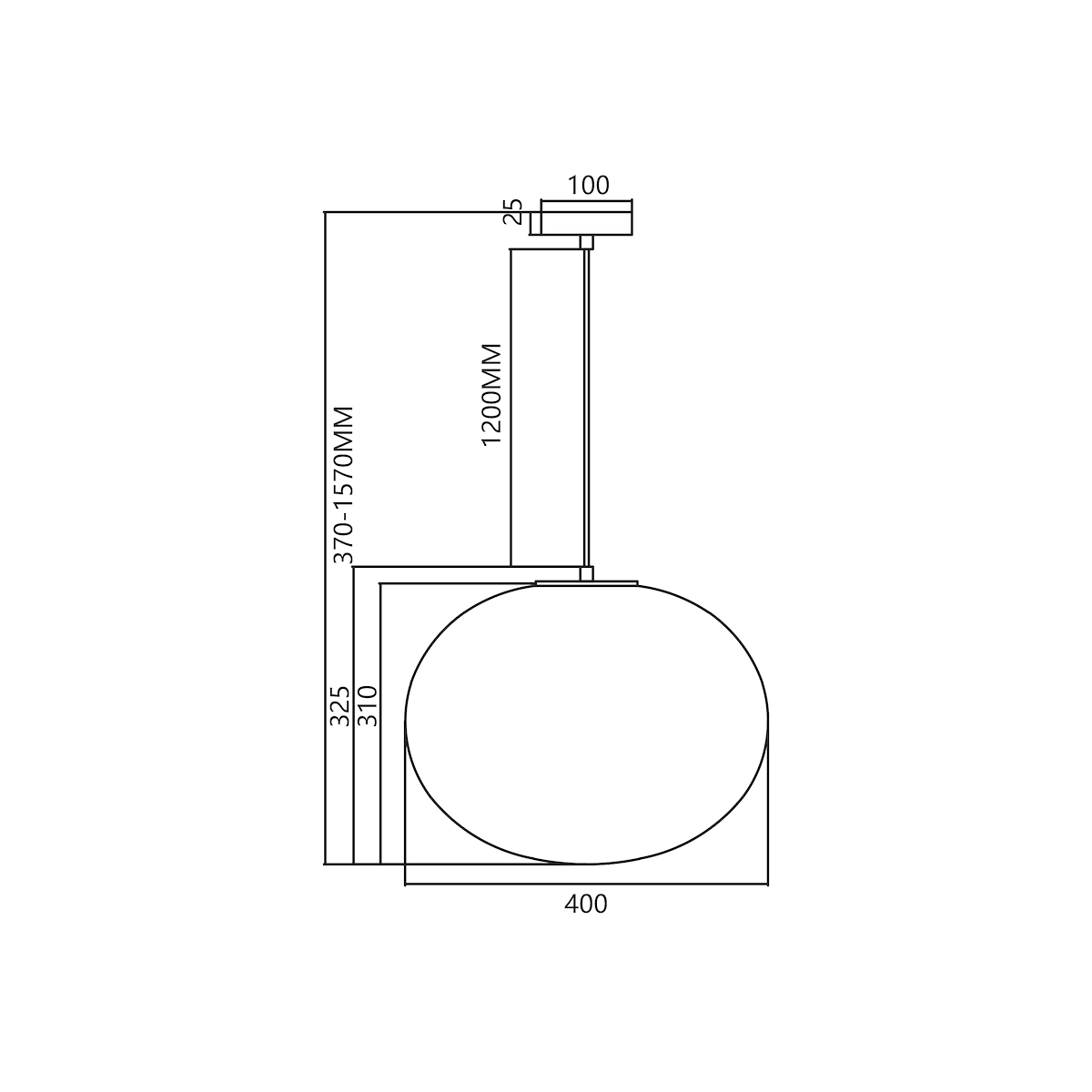 MiLagro Lampa wisząca CAMPANIA 1xE27 ML0342