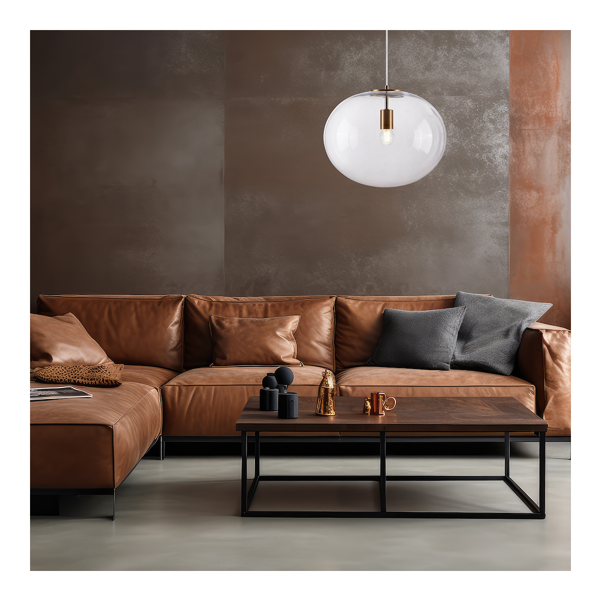 MiLagro MILML0343 - lampa wisząca loft E27 klimatyczne oświetlenie
