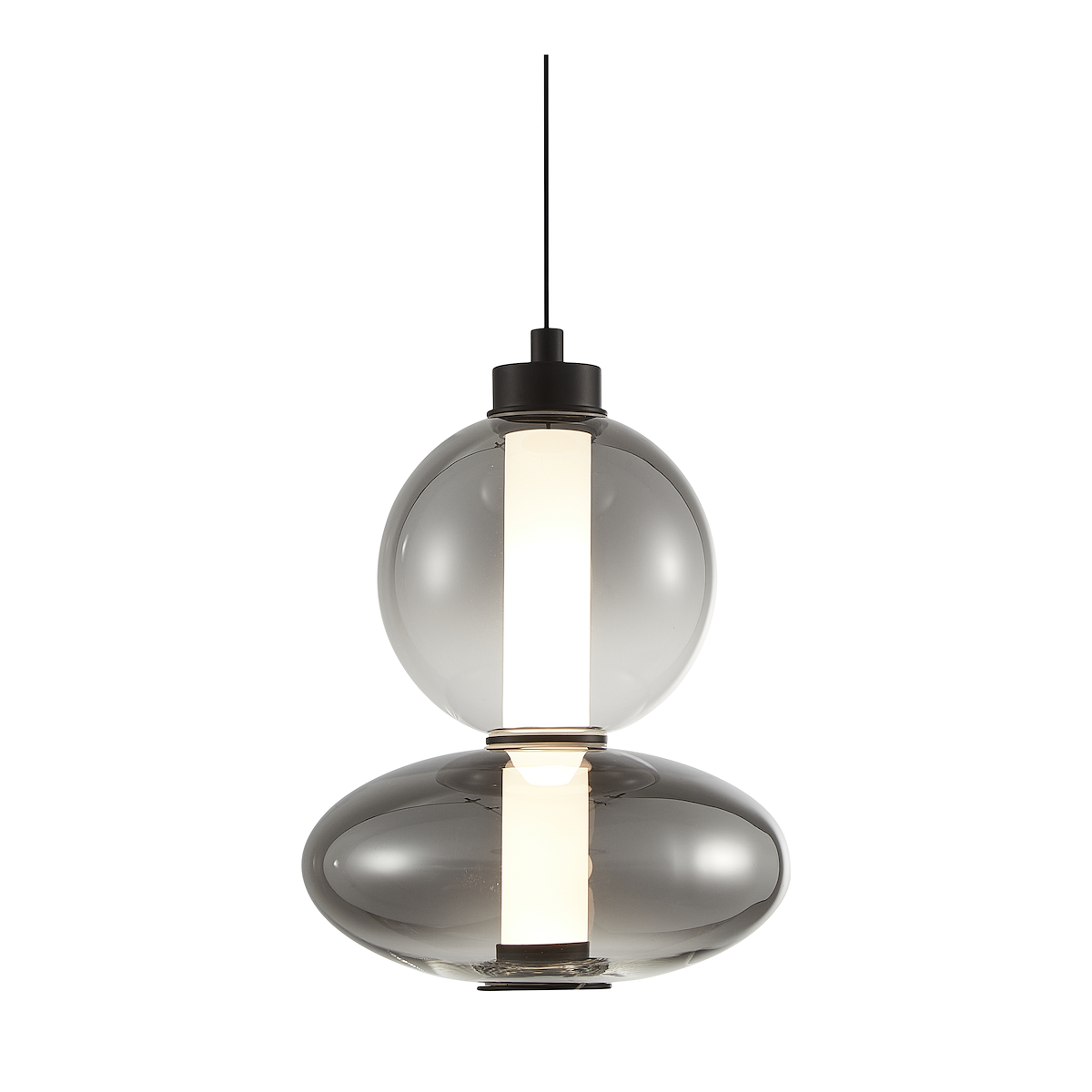 MiLagro MILML0344 - lampa DAPHNE SMOKED 12W nastrojowe światło