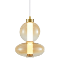 MiLagro MILML0345 - lampa DAPHNE AMBER 12W wyjątkowa iluminacja