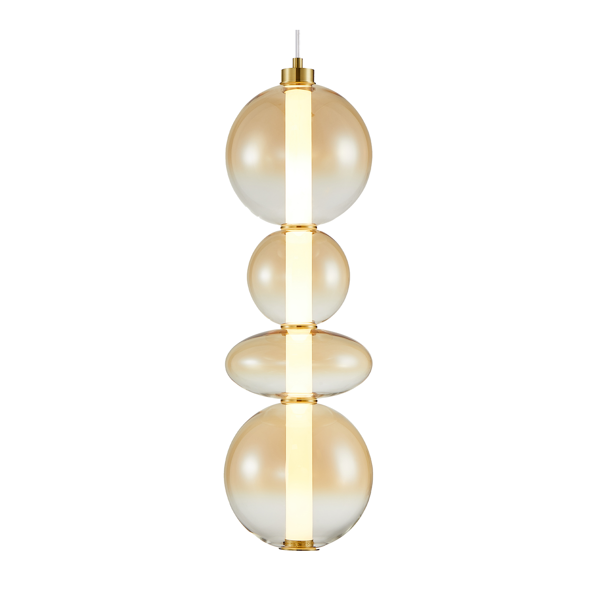 MiLagro Lampa wisząca DAPHNE AMBER 36W ML0346