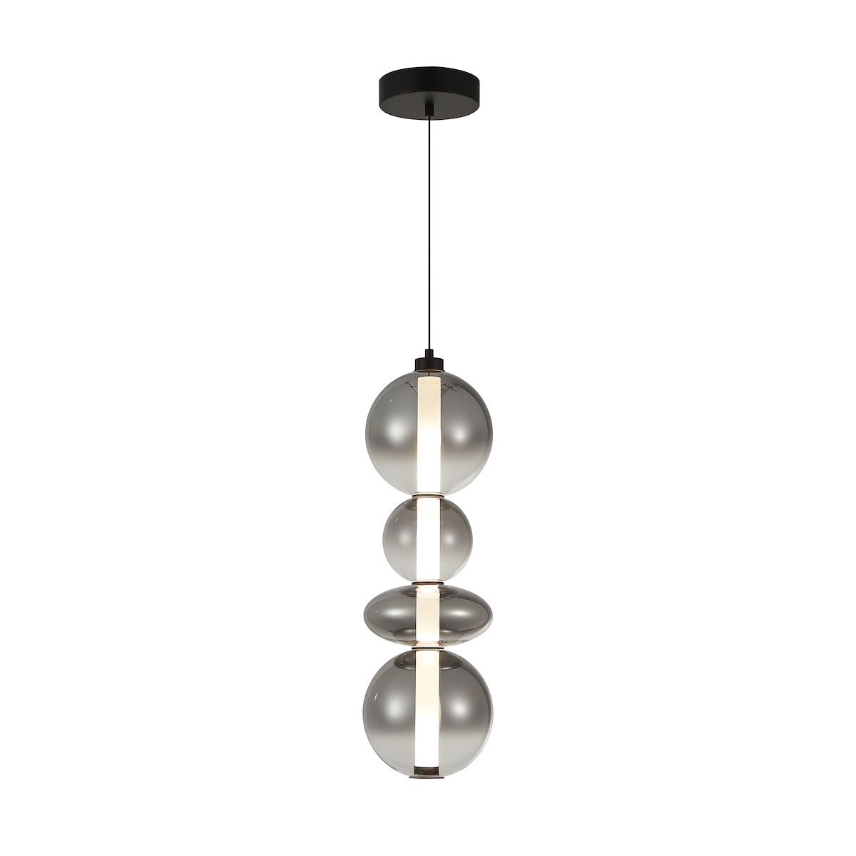 MiLagro Lampa wisząca DAPHNE SMOKED 36W ML0347