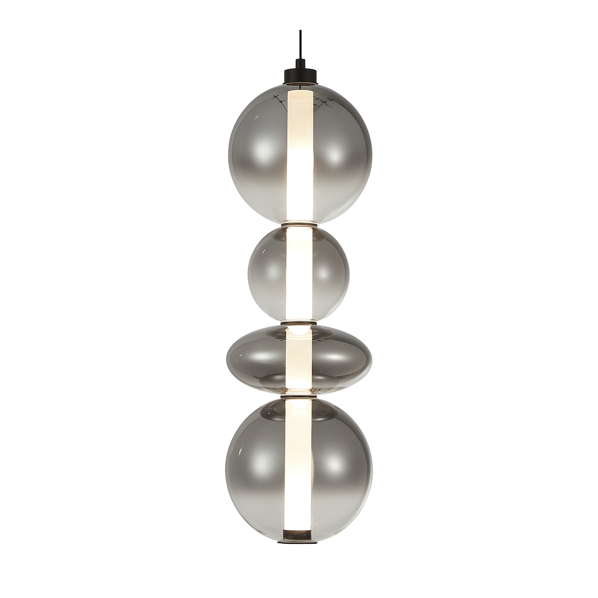 MiLagro Lampa wisząca DAPHNE SMOKED 36W ML0347