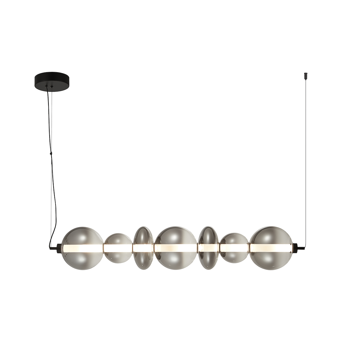 MiLagro MILML0348 - lampa LED SMOKED 40W światło podkreślające charak