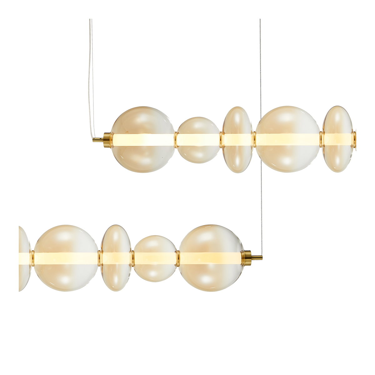 MiLagro MILML0349 - lampa DAPHNE AMBER 40W nowoczesne lampy do wnętrz