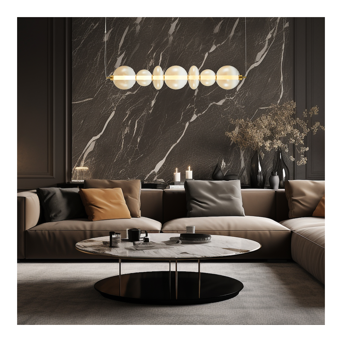 MiLagro MILML0349 - lampa DAPHNE AMBER 40W nowoczesne lampy do wnętrz