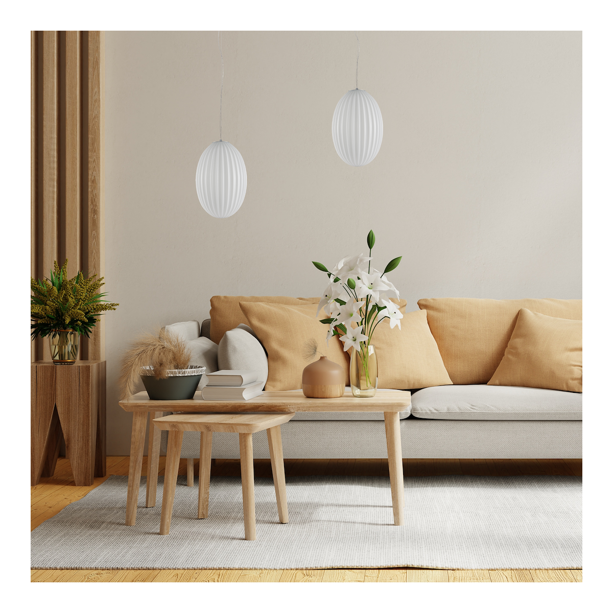 MiLagro MILML0350 - lampa BRAGA WHITE E27 designerskie lampy LED