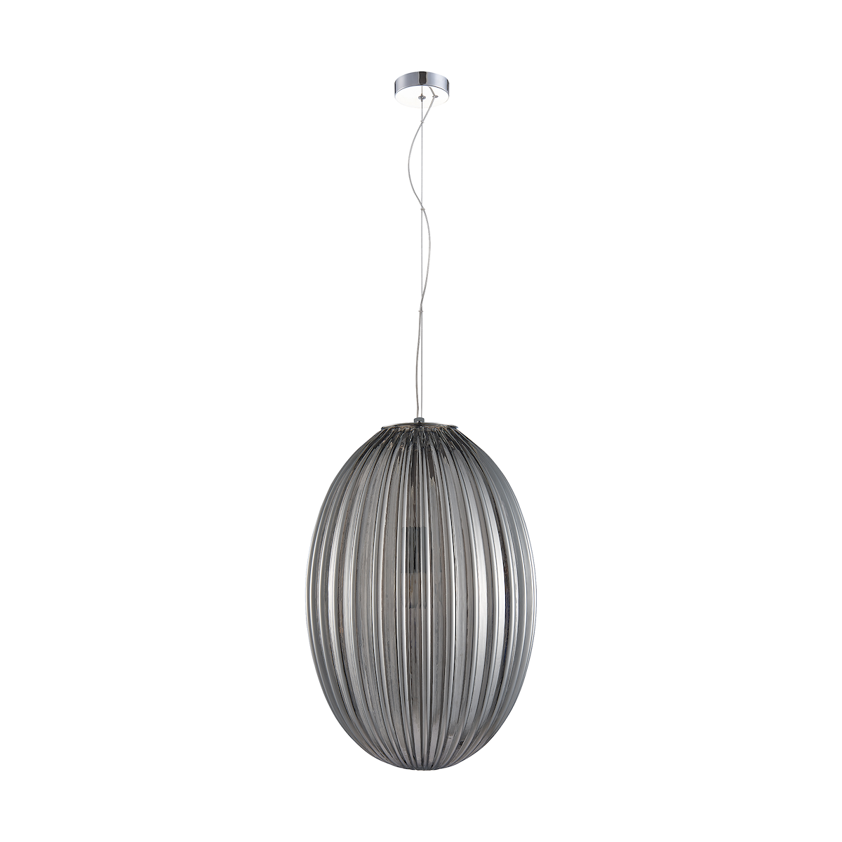 MiLagro Lampa wisząca BRAGA SMOKED 1xE27 ML0351