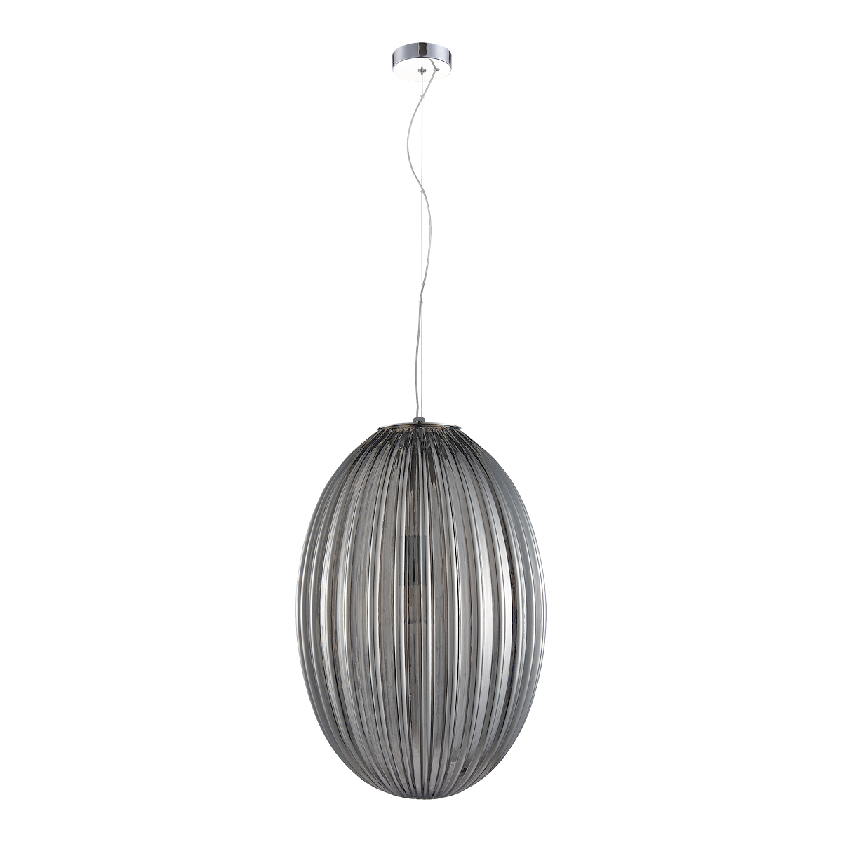 MiLagro Lampa wisząca BRAGA SMOKED 1xE27 ML0351