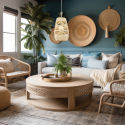 MiLagro MILML0352 - lampa ARONA NATURAL oświetlenie klasy premium