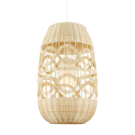 MiLagro Lampa wisząca ARONA NATURAL 1xE14 fi 400 ML0353