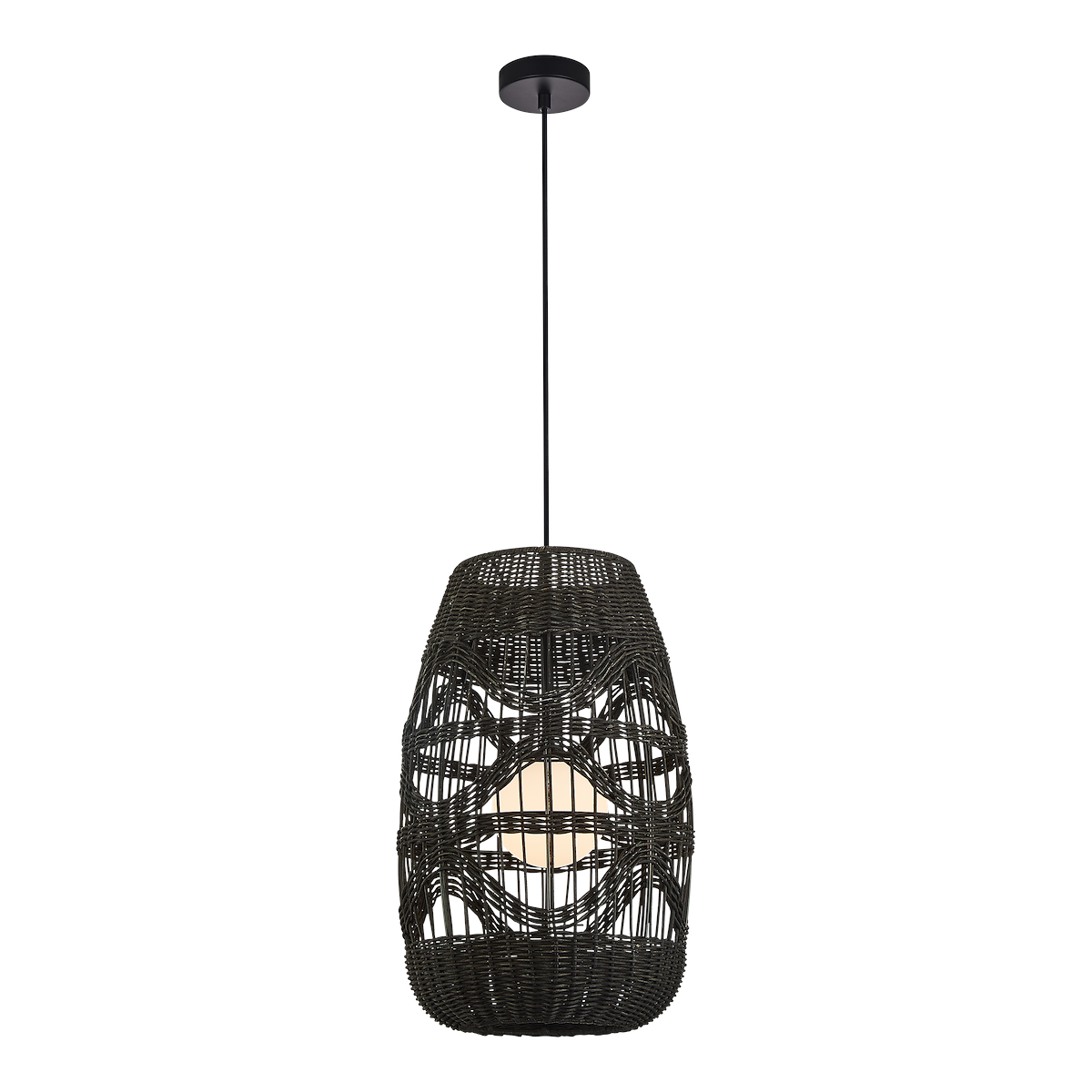 MiLagro MILML0354 - lampa ARONA BLACK G9 wyjątkowe oświetlenie