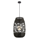 MiLagro Lampa wisząca ARONA BLACK 1xE14 fi 400 ML0355