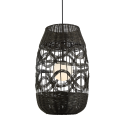 MiLagro Lampa wisząca ARONA BLACK 1xE14 fi 400 ML0355
