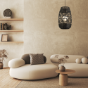 MiLagro MILML0355 - lampa ARONA BLACK fi400 unikalne oświetlenie
