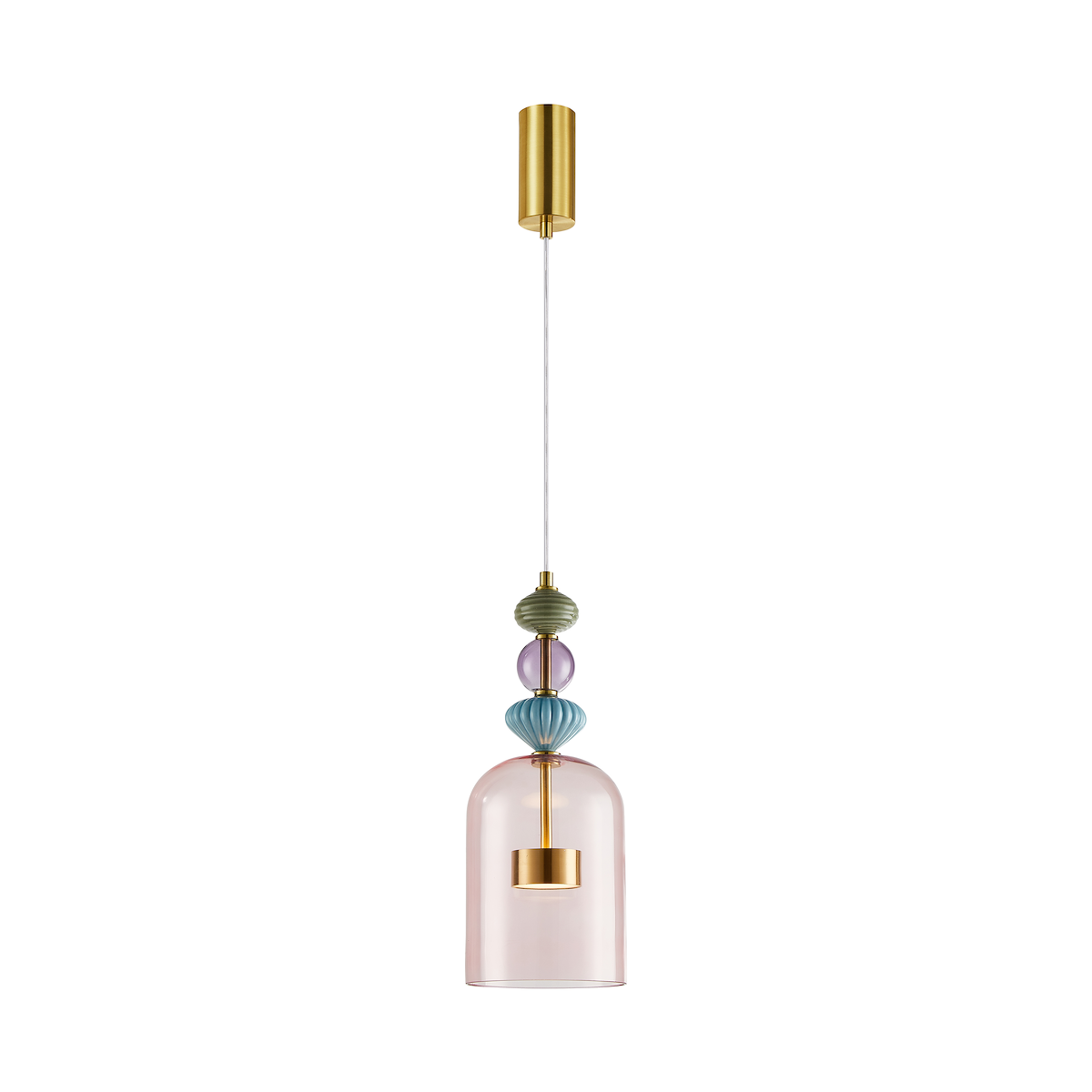 MiLagro MILML0357 - lampa ARTE LED mosiądz stylowe oświetlenie