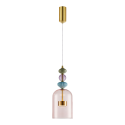 MiLagro Lampa wisząca ARTE 12W LED śr. 16cm mosiądz ML0357