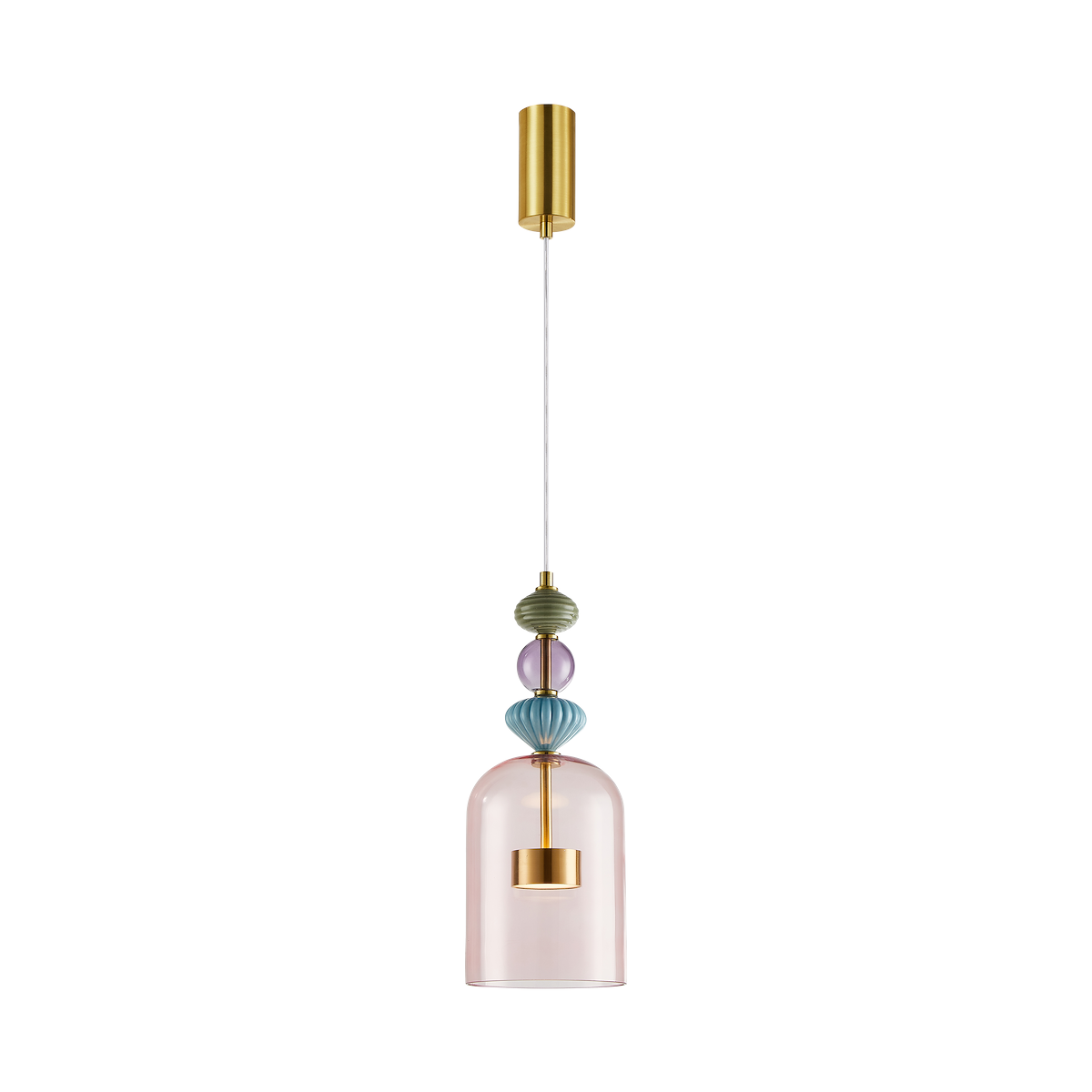 MiLagro MILML0357 - lampa ARTE LED mosiądz stylowe oświetlenie