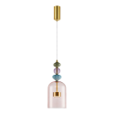MiLagro MILML0357 - lampa ARTE LED mosiądz stylowe oświetlenie