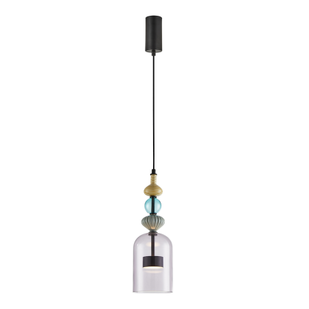 MiLagro Lampa wisząca Arte 12W LED śr. 13cm czarny ML0360