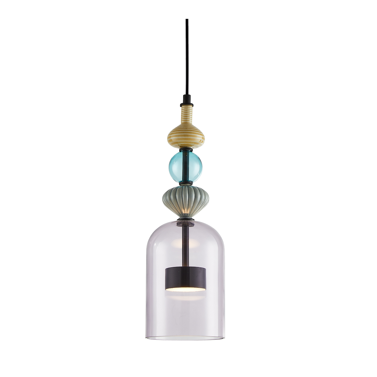 MiLagro MILML0360 - lampa ARTE LED czarna efektowne oświetlenie